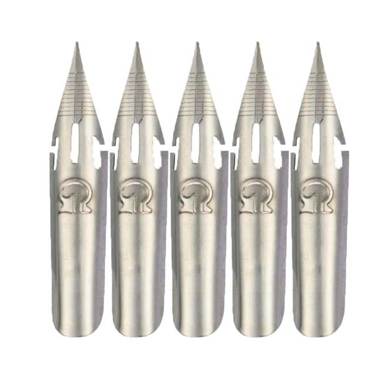 Office Tech Accessories - 5pc G 펜촉 스테인레스 스틸 서예