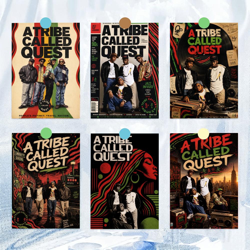 Office Quest - 밴드 A-A T-Tribe C-Called Q-Quest 포스터
