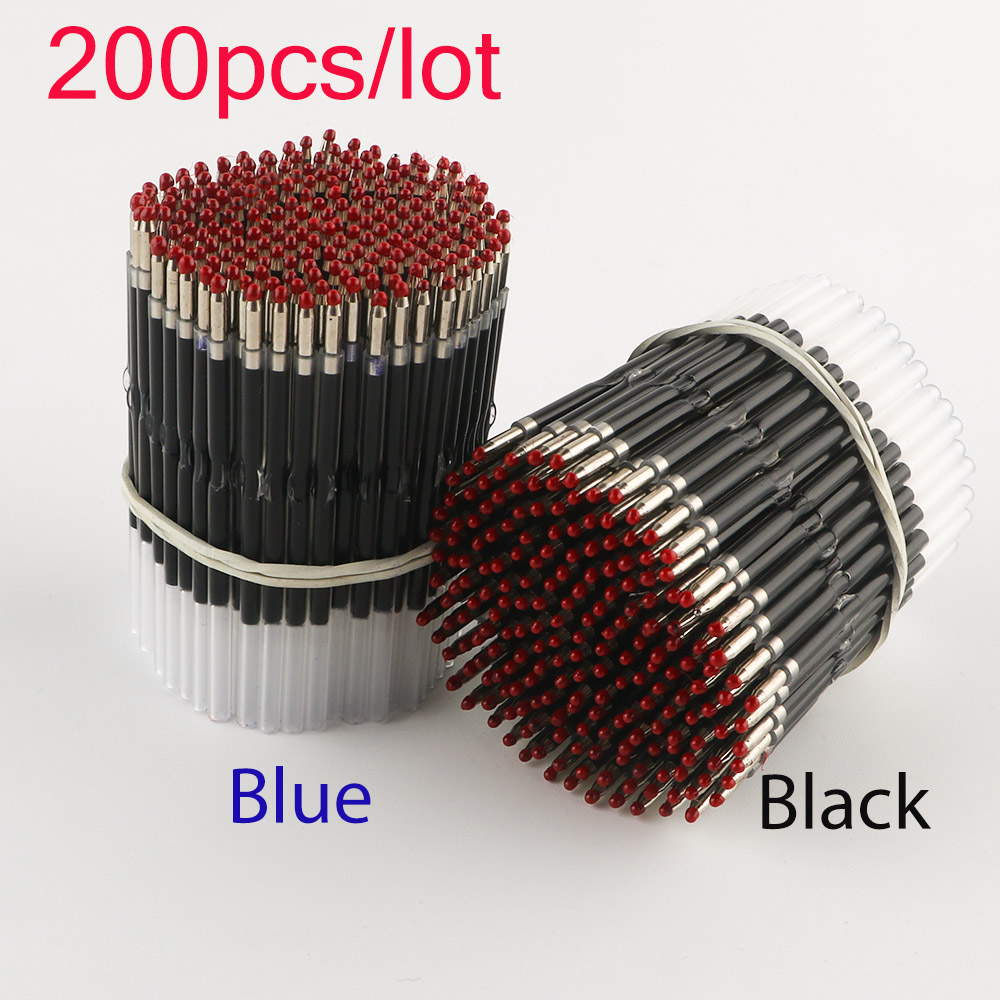 Office Tech Accessories - 200-2000 개/몫 검정/파랑 잉크 볼펜 쓰기