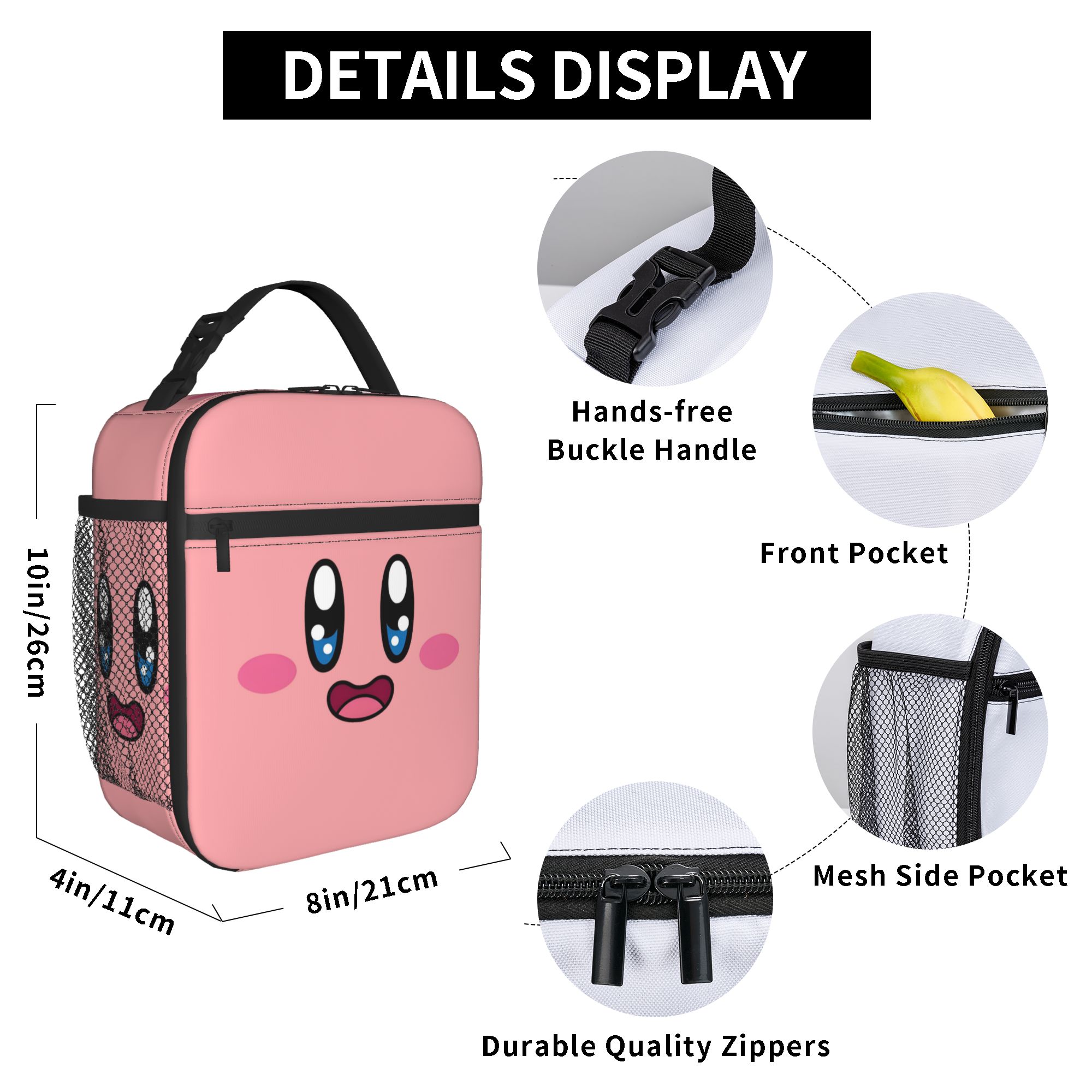 맞춤형 K-Kirbys 재사용 가능한 도시락 상자 방수 - Office Tech Accessories 리뷰 및 가격