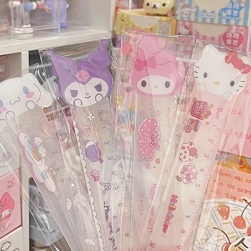 시나모롤 자 귀여운 산리오 직선형 측정 도구 정밀 눈금 - Office Tech Accessories 리뷰 및 가격