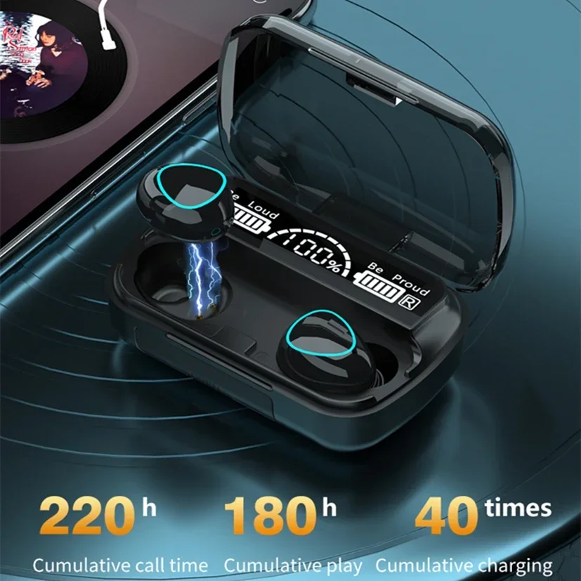 M10 TWS 블루투스 5.3 무선 방수 이어폰 350 - Office Work Tech 리뷰 및 가격